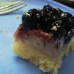 A picture of Blueberry Cheesecake.