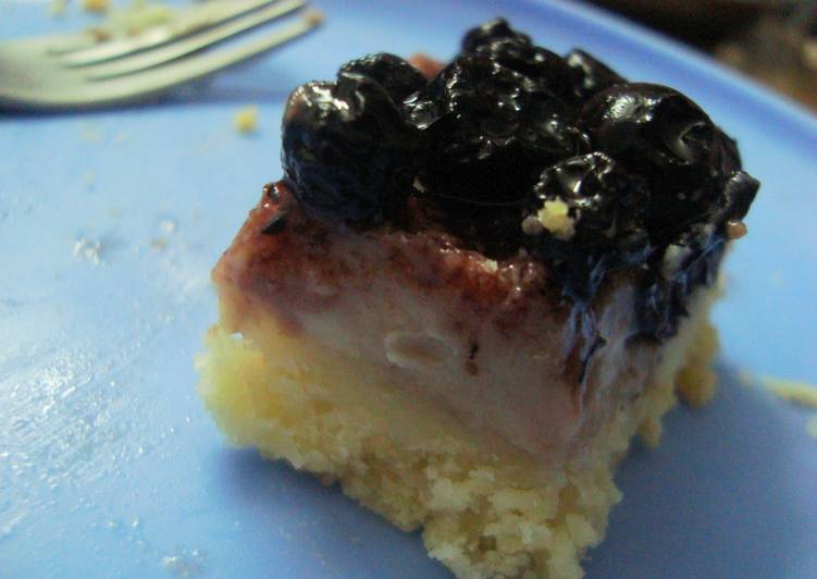 Simple Way to Prepare Speedy Blueberry Cheesecake