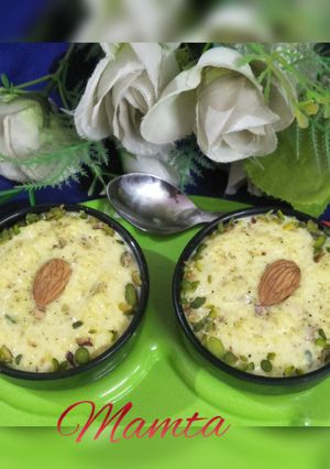 A picture of Custard Rice Kheer.