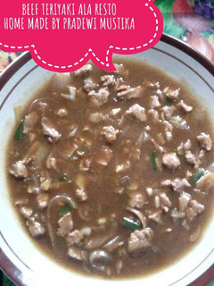 Foto resep Beef Teriyaki Ala Resto