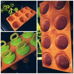 A picture of Watermelon popsicles.