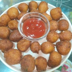 Poha (Atukulu) vada A picture of Poha (Atukulu) vada.