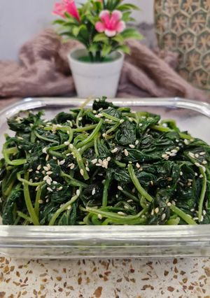 Foto resep Salad Bayam Korea