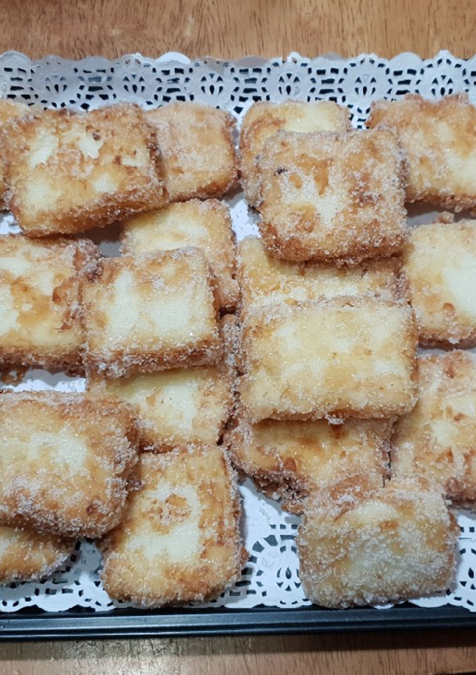 Una foto de Leche frita