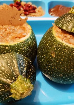Une photo de Courgettes farcies vapeur