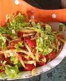 Healthy Green papaya salad