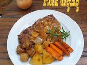 Gambar rosemary daging