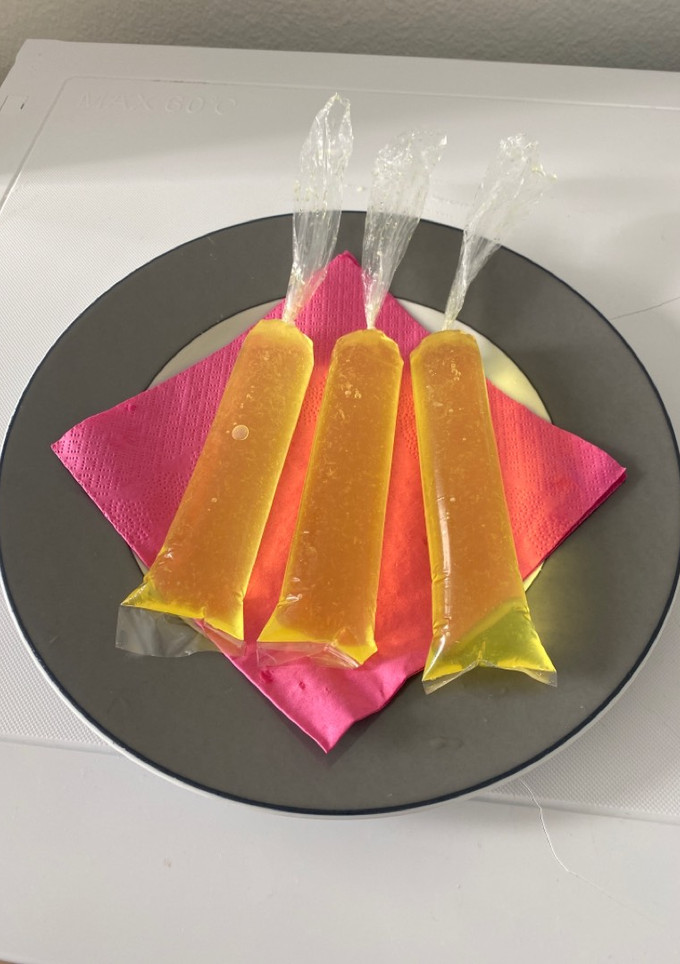 Una foto de Helado de limón