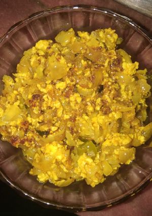 A picture of Paneer bhurji.