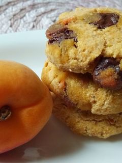 Gluténmentes, tejmentes, tojásmentes gyümölcspüré keksz recept fotója