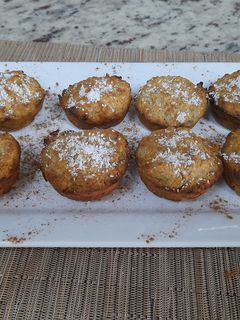 Una foto de Muffins de avena y banana