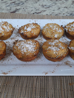 Una foto de Muffins de avena y banana