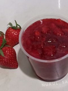 Foto resep Selai Strawberry Homemade