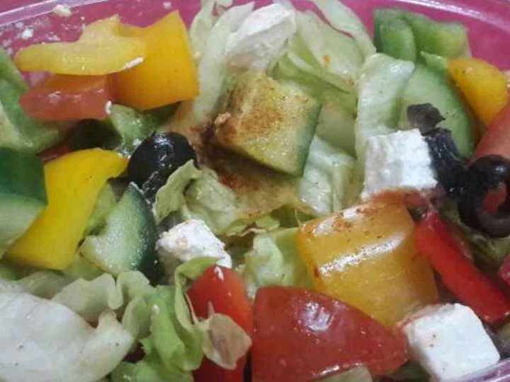 Recipe Salad Yunani which Delicious