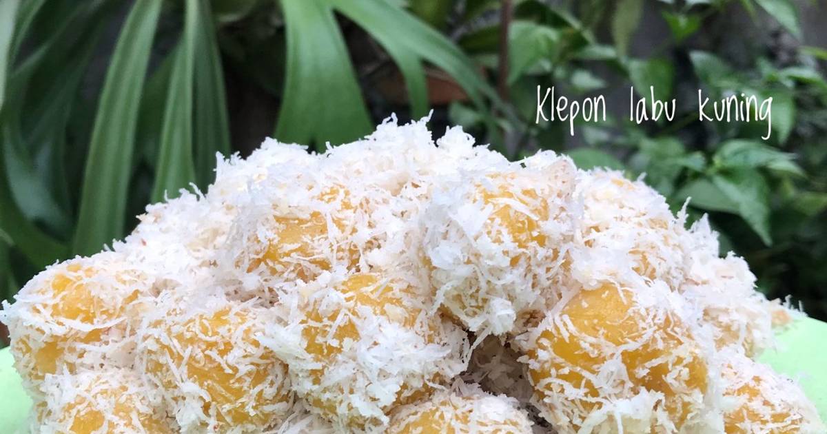 Resep Klepon Labu Kuning Oleh Dewialwie Cookpad