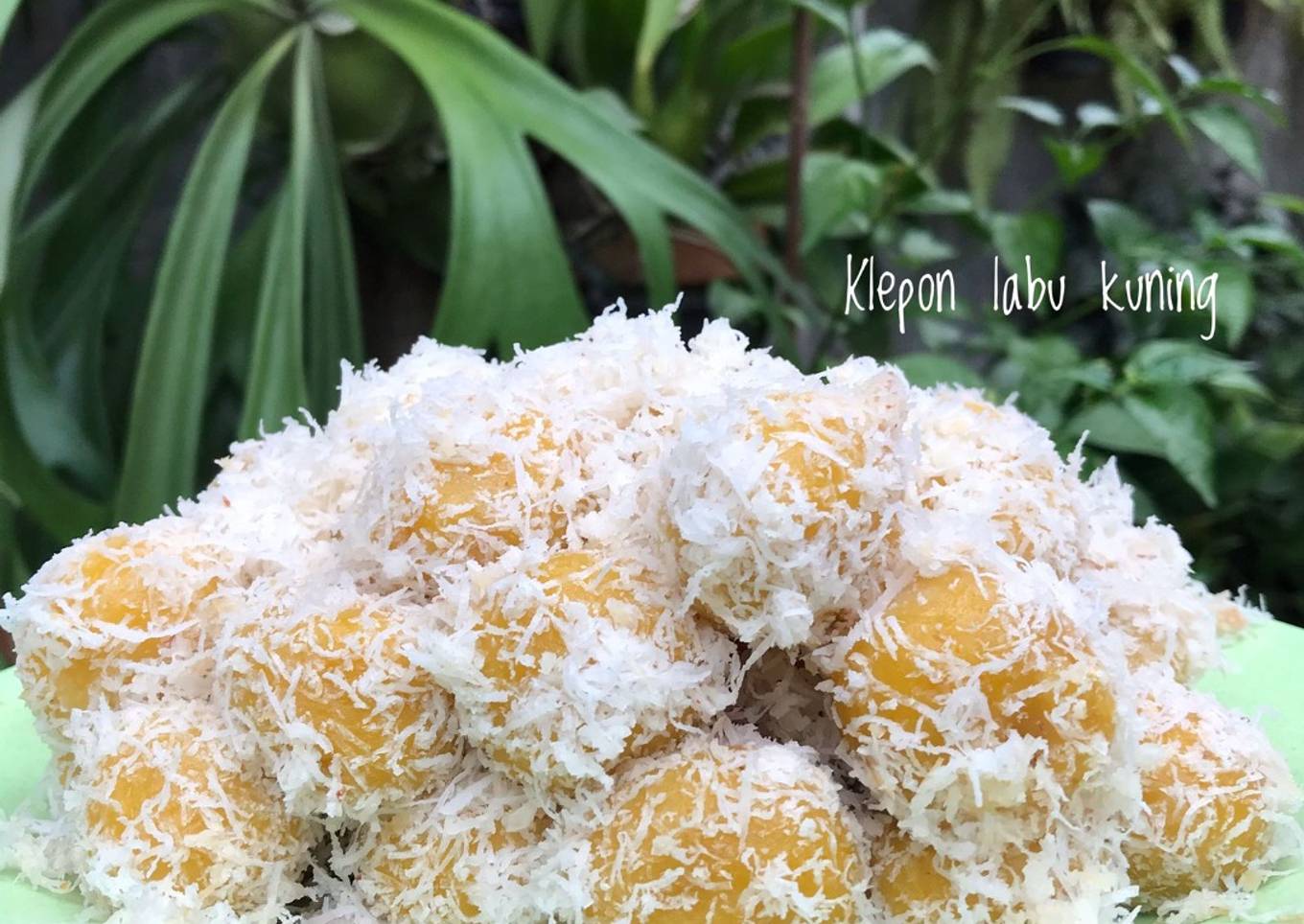 Klepon labu kuning