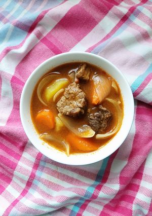 A picture of Beef Goulash (Vietnamese Style).