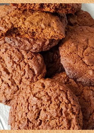 Une photo de Sablés choco praliné