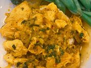 A picture of thai lemon grass chicken