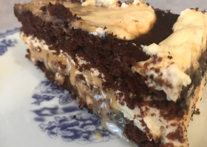 Торт 🍰 «Сникерс»