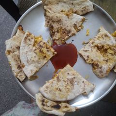 A picture of Corn Paratha.