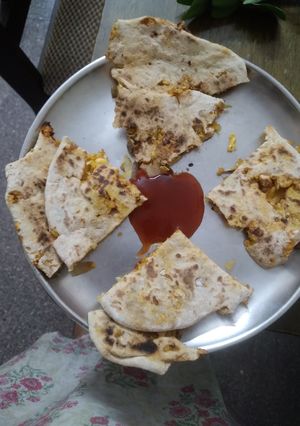 A picture of Corn Paratha.