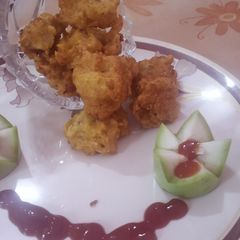 Lauki ke pakode A picture of Lauki ke pakode.