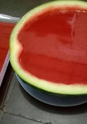 Foto resep Semangka Dalam Semangka