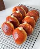 Bomboloni (Donut nhân kem lạnh)