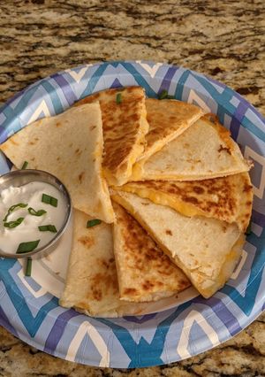 A picture of Simple Cheese Quesadilla.