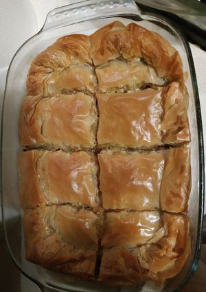 Φωτογραφία της συνταγής Κρεατόπιτα με πιπεριές