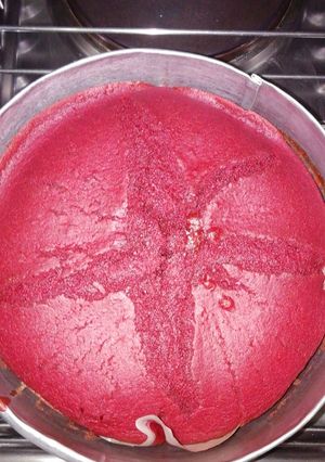 A picture of Red velvet cake.