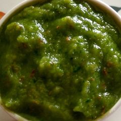 A picture of Green /Red Apple Chutney.