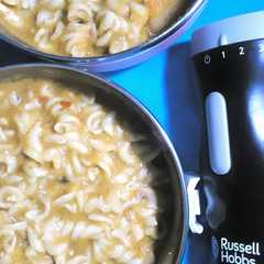 A picture of Vegan Mac N Cheese.