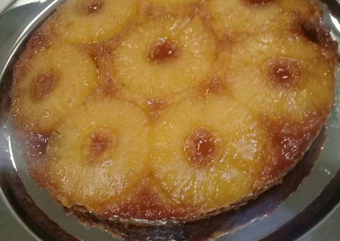 Steps to Prepare Homemade Pineapple Cake