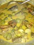 Sayur ikan+terong bulat