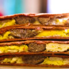 A picture of Breakfast Quesadillas.