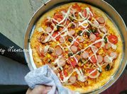 Gambar tomat cherry dan roti