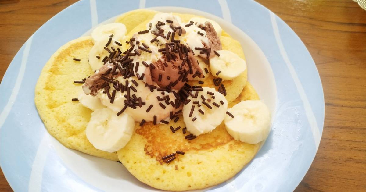 Resep Pancake tanpa Baking Powder oleh Sda Sda Cookpad