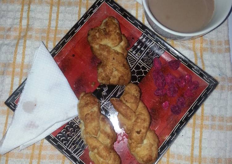 Easiest Way to Prepare Quick Pleated fried cookies # Cookie contest#