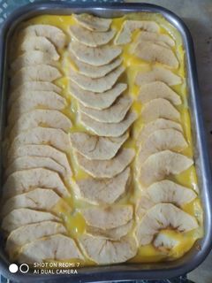 Una foto de Tarta de manzana rápida y fácil
