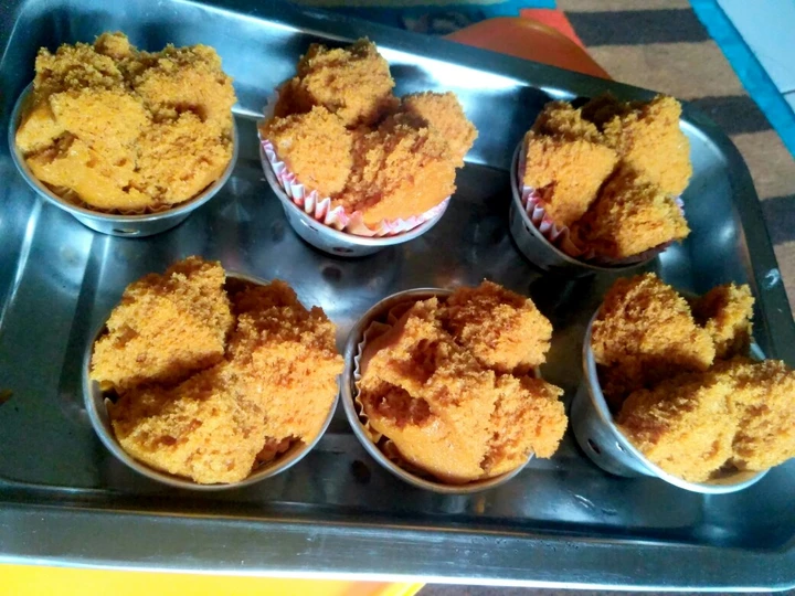 Cara Gampang Membuat Resep Bolu kukus gula merah mekar yang Bisa Manjain Lidah Anti Ribet, Mantap