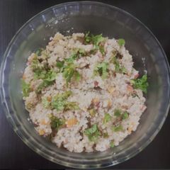 Proso millet khichdi A picture of Proso millet khichdi.
