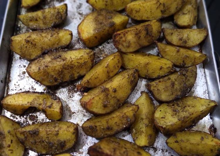 Resep Potato wedges oleh Vivin Sugiana~LOVIS CAKE - Cookpad