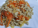 Arroz integral con verduras