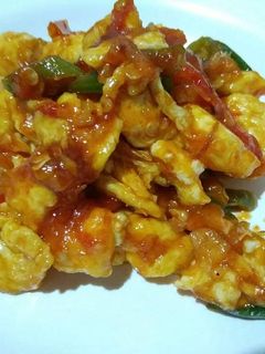 Foto resep Orak arik telur pedas
