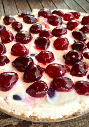 Foto di Cheesecake di ciliegie
