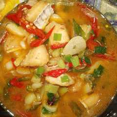 รูปของ Tumis ikan asin jambal pedas