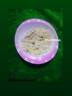 Foto resep Mpasi 6 bulan menu sederhana bubur kentang & Telur ayam