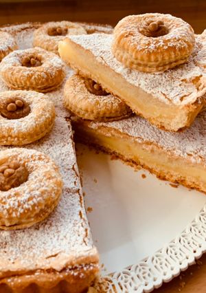 Foto di Crostata alla crema di Pinoli